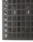 Black And Clear Two Light Seeded Dimmable Outdoor Hanging Lights With Black And Clear Shades