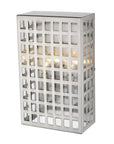 White And Clear Two Light Seeded Dimmable Outdoor Hanging Lights With White And Clear Shades