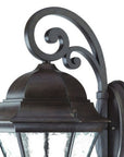Waverly 3-Light Black Coral Wall Light