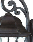 Waverly 3-Light Black Coral Wall Light