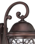 XL Bronze Tapered Goblet Wall Light