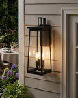Alden 3-Light Matte Black Wall Light