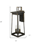 Alden 3-Light Oil-Rubbed Bronze Wall Light