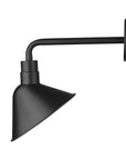 Black Dimmable Outdoor Hanging Light With Black Shades