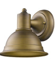 Brushed Gold Aluminum Wall Sconce