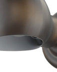 Antique Bronze Rounded Wall Sconce