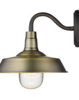 Brass Seeded Dimmable Outdoor Hanging Light With Brass Shades
