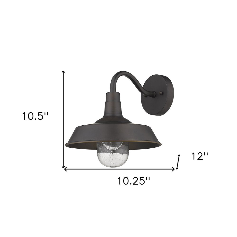 Black Seeded Dimmable Outdoor Hanging Light With Black Shades