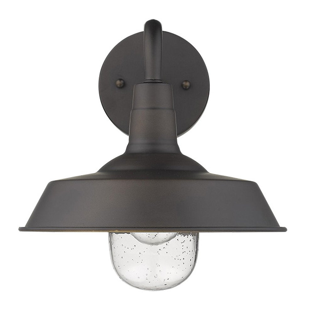 Black Seeded Dimmable Outdoor Hanging Light With Black Shades