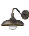 Bronze Seeded Dimmable Outdoor Hanging Light With Bronze Shades