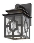Antique Bronze Outdoor Lantern Wall Light
