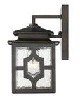 Antique Bronze Outdoor Lantern Wall Light