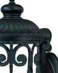 Traditional Matte Black Wall Sconce