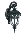 Matte Black Hanging Goblet Wall Light