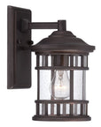 Antique Bronze Canister Wall Light