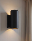 Black Dimmable Outdoor Hanging Light With Black Shades