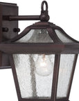Antique Bronze Birdhouse Shape Outdoor Wall Light