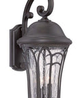 Matte Black Tapered Goblet Wall Light