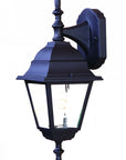 Black Swing Arm Outdoor Wall Light
