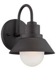 Black And White Frosted Dimmable Outdoor Hanging Light With Black And White Shades