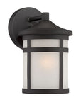 Matte Black Hanging Lantern Shape Wall Light