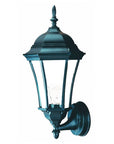 Matte Black Carousel Lantern Wall Light