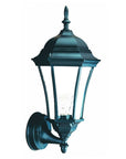 Matte Black Carousel Lantern Wall Light