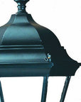 Matte Black Carousel Lantern Wall Light