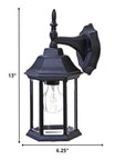 White Clear Glass Swing Arm Wall Light