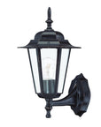 Antique Bronze Glass Lantern Wall Light