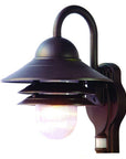 Antiqued Bronze Motion Sensor Outdoor Wall Light