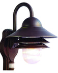 Antiqued Bronze Motion Sensor Outdoor Wall Light