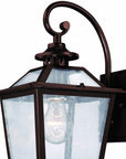Antique Bronze Terrarium Shape Wall Light