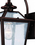 Antique Bronze Terrarium Shape Wall Light