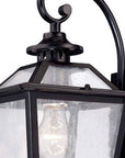 Matte Black Terrarium Shape Wall Light