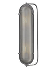 Terra 2-Light Gray Sconce