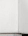 One Light Bronze White Glass Wall Sconce