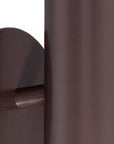 Bronze LED Dimmable Outdoor Hanging Light With Bronze Shades