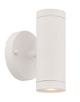 White LED Dimmable Outdoor Hanging Light With White Shades