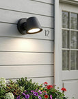 Matte Black LED Short Cone Wall Light