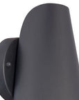 Matte Black LED Conical Wall Sconce
