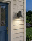 Matte Black LED Conical Wall Sconce