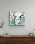 Watercolor Cow Unframed Print Wall Art
