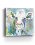 Watercolor Cow Unframed Print Wall Art