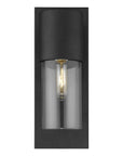 Black And Clear Transparent Dimmable Outdoor Hanging Light With Black And Clear Shades