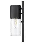 Black And Clear Transparent Dimmable Outdoor Hanging Light With Black And Clear Shades