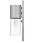 Silver And Clear Transparent Dimmable Outdoor Hanging Light With Silver And Clear Shades