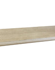 24" Solid Wood Rustic Wall Mounted Shelving Unit