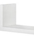 24" Two Shelves Solid Wood Wall Mounted Shelving Unit