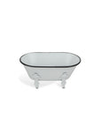 White Bathtub Decorative Sculpture